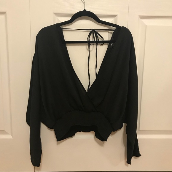 Express Tops - Black shirt